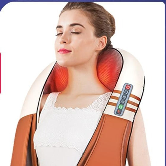 U Shape Electric Shiatsu Body Shoulder Neck Massager Back Infrared 4D  Kneading Massage Scarf Car Home Best Gift HealthCare｜TikTok Search